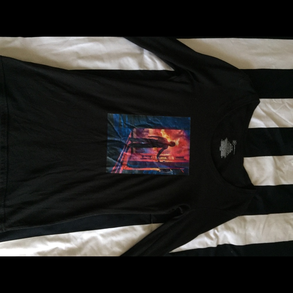 Stranger things sleeve shirt